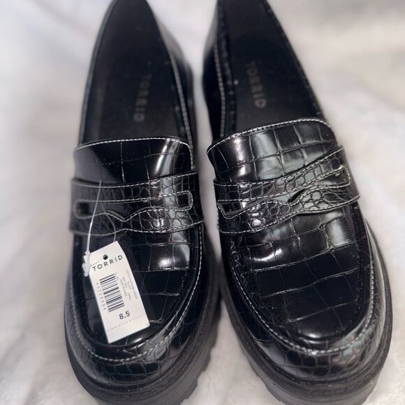 Torrid Black Platform Loafers - Picture 3 of 5